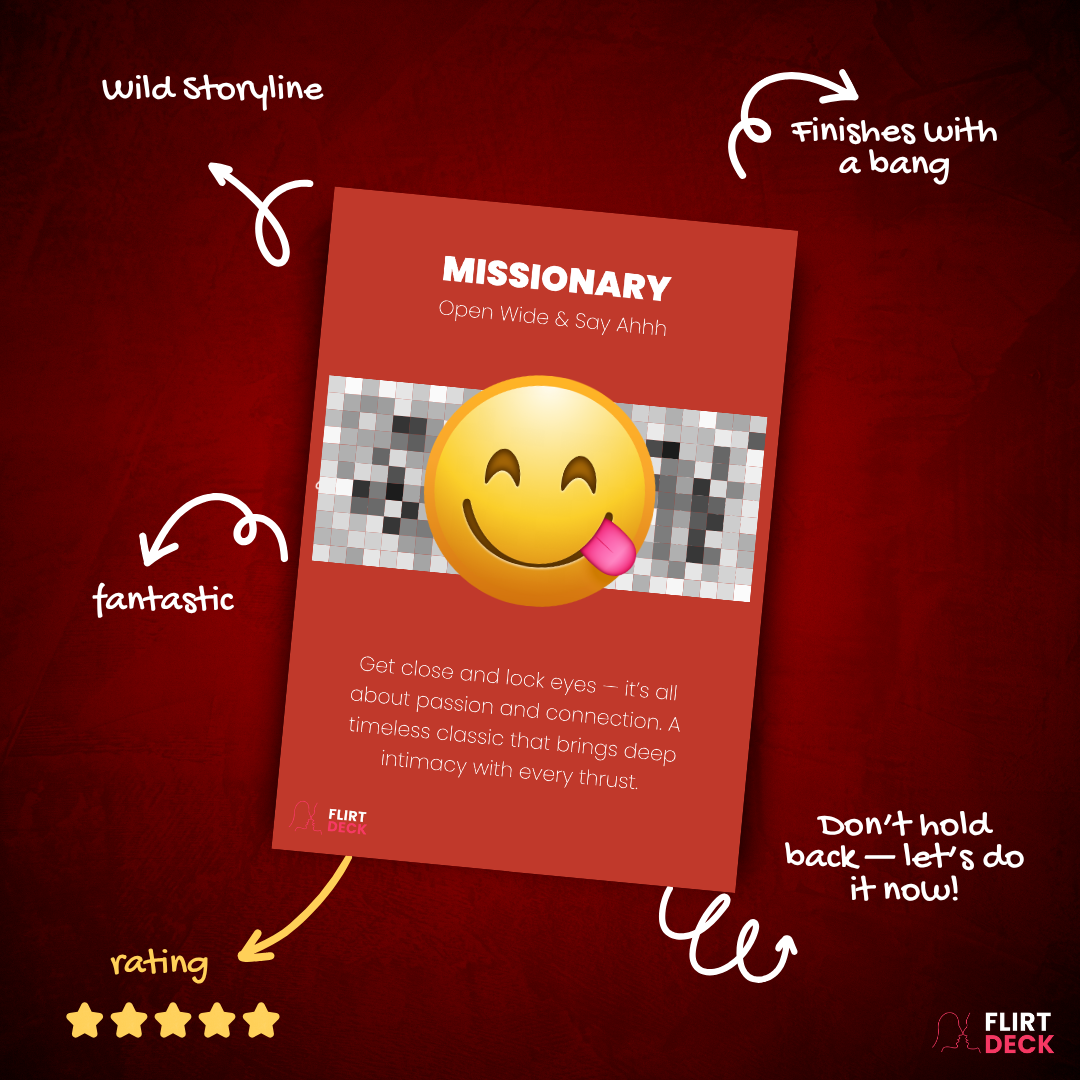 10 Intimate Position Cards for Couples